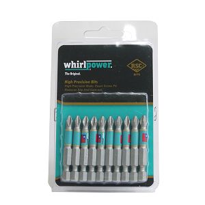 4F20RSC050L 起子頭 止滑WHIRL PH2*50mm10支彩繪