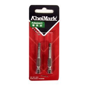 4F20SP50L625 起子頭 KheiMark 2.5MMx50MM 2入