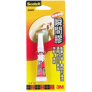 53MD6001ES 3M 超級瞬間膠 6886 2G