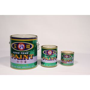 工程牌 調合漆 綠 06# 加侖
