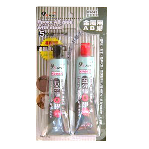 5RABAB4 AB膠 KJ 9042 60g 含鐵糊 5分鐘