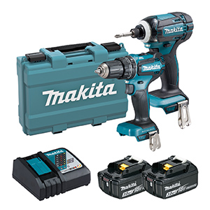 7AYT0DLX2344 MAKITA 雙機起子組 DLX2344 18V*3A