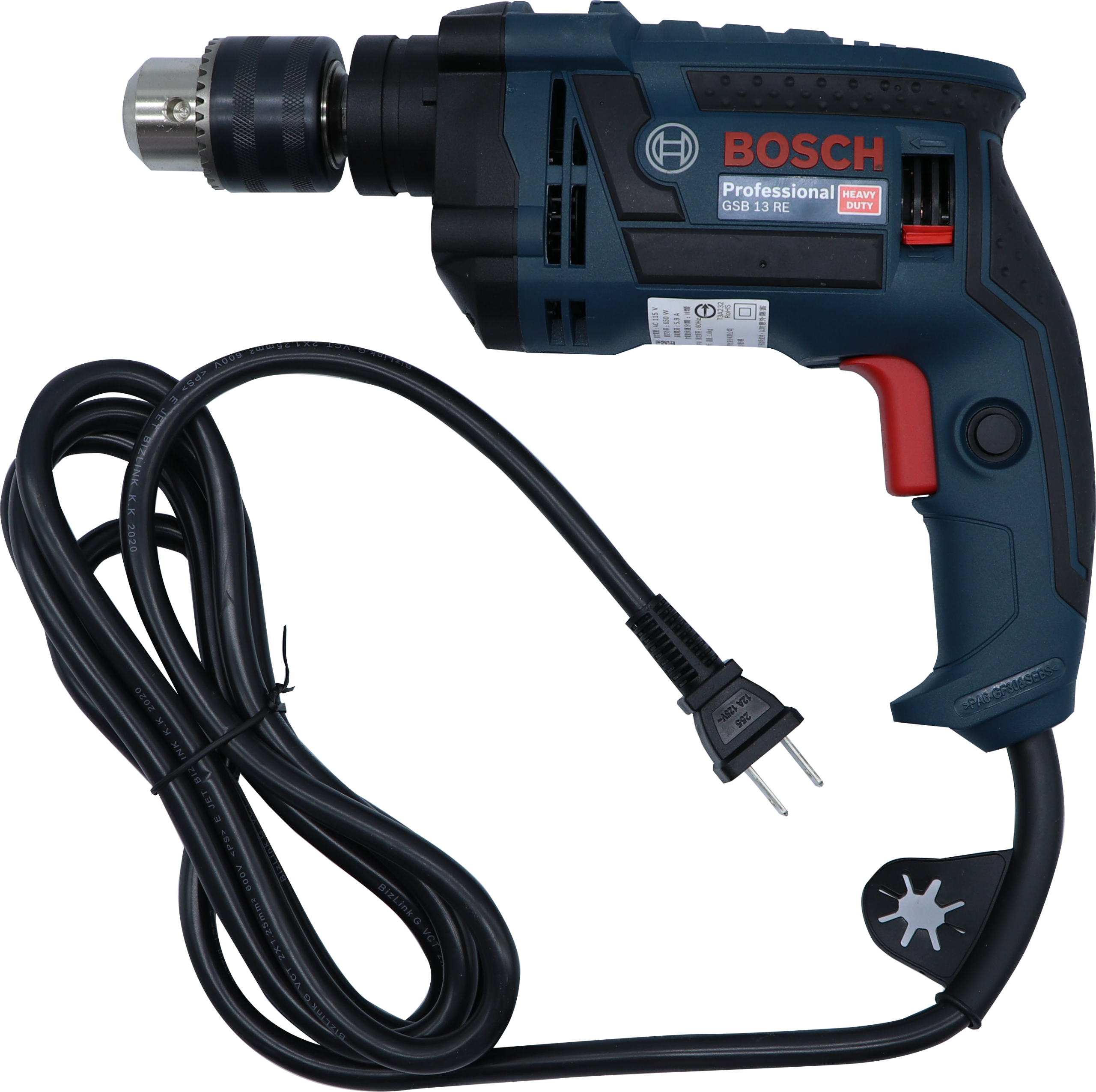 震動電鑽 GSB 13REVP 4分